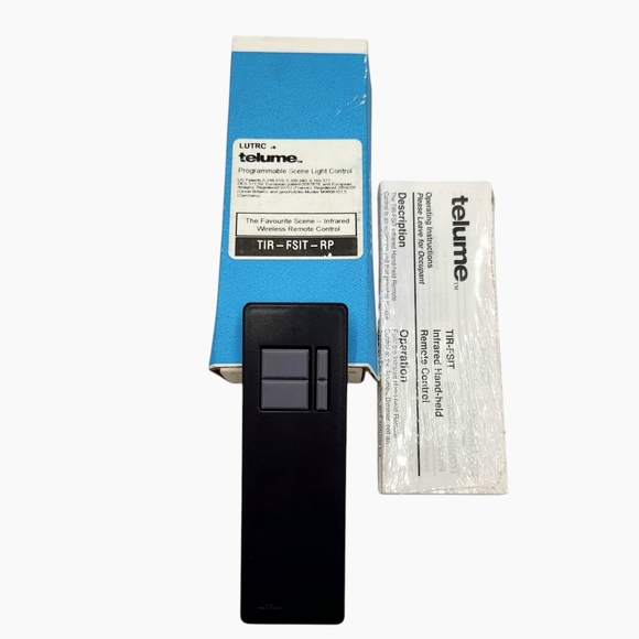 Lutron Telume TIR FSIT RP Programmable Wireless Remote Scene Control Infrared - Picture 1 of 6